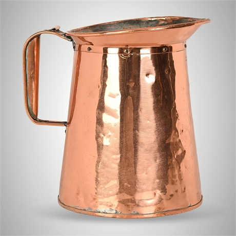 F. Cortez Wilson & Co. One-Gallon Copper Measure, U.S. Standard, Chicago