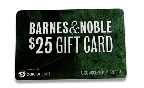 Barnes & Noble Gift Certificate $25
