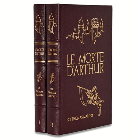Easton Press – Le Morte d’Arthur by Sir Thomas Malory – 2-Volume Set