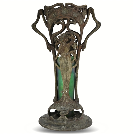 Wilhelm Kralik Art Nouveau Vase