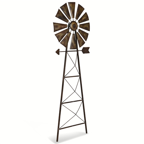 Metal "Windmill" Art