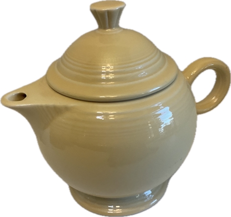 Fiestaware Yellow Teapot