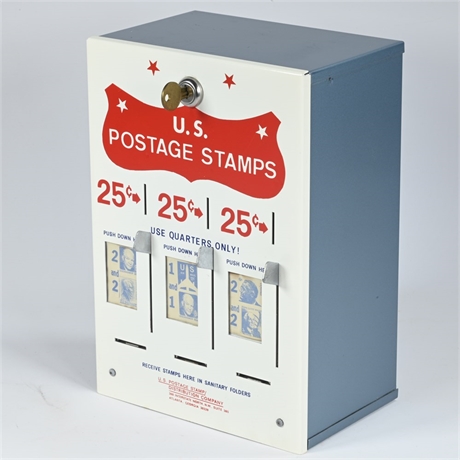 Vintage Post Office Stamp Vending Machine