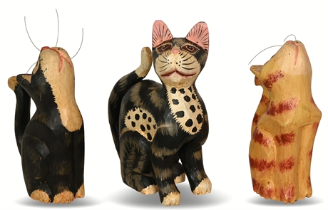 Folk Art Kitties