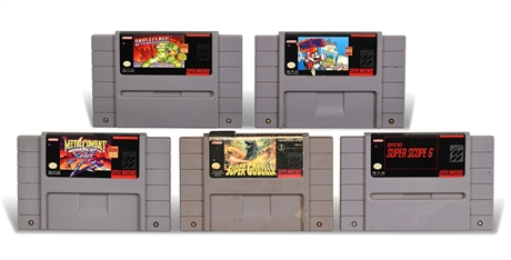 5 Super Nintendo Games
