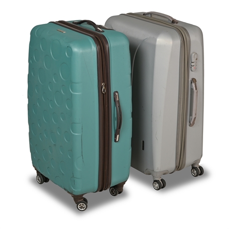 Pair Samsonite Roller Suitcases
