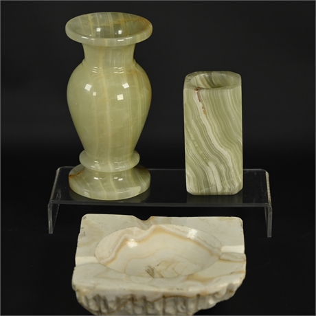 Carved Alabaster Accessories