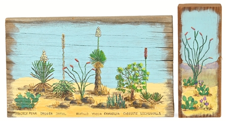 "Desert Plants" by M. Garrett