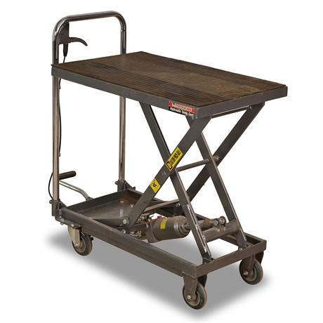 Pittsburgh Hydraulic Table Cart