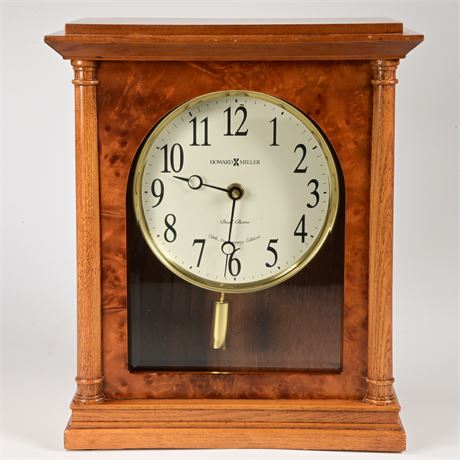 Howard Miller Dual Chime Mantel Clock, 79th Anniversary Edition