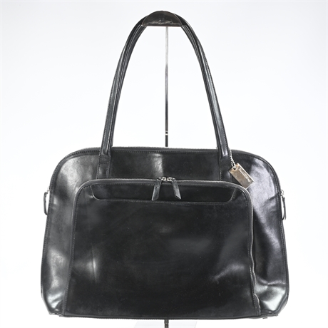Franklin Covey Leather Laptop Tote