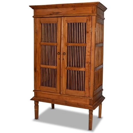 Balinese Style Rustic Cabinet