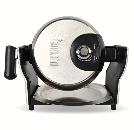 Bialetti TSK-2901BW Rotating Copper Ceramic Belgian Waffle Maker