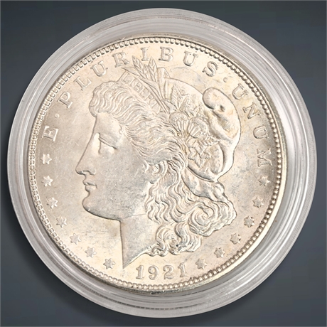 1921 Morgan Silver Dollar - Denver Mint