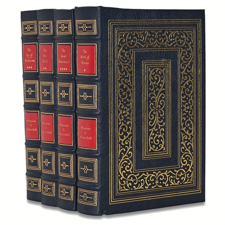Winston Churchill – A History of the English-Speaking Peoples – Easton Press Set