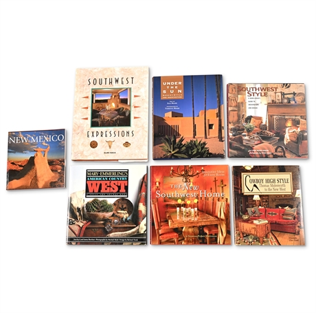Southwest Style (7) Books – Western & Desert Design Collection