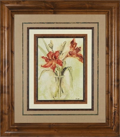 Vase of Day Lilies by Blum