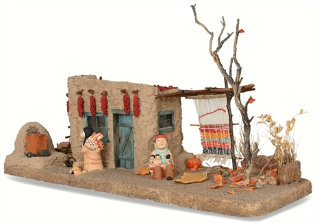 Vintage Adobe Diorama