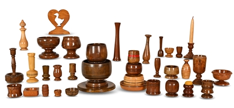 Turned Wood Collectibles