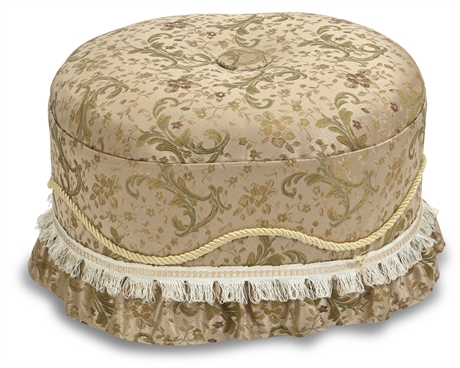 Custom Upholstered Ottoman
