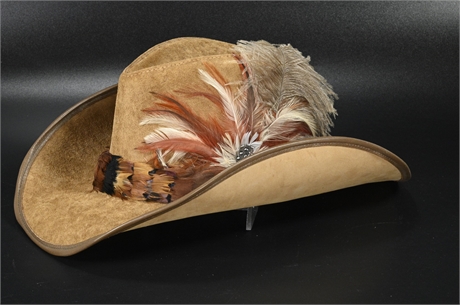 Vintage Suede Hat by Winfield Cover Company