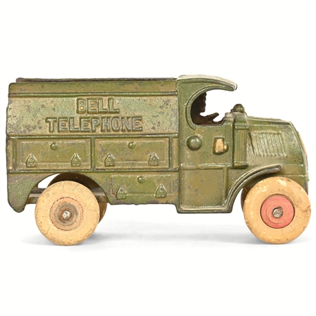 Cast Iron “Bell Telephone” Service Truck – 1980 Mark, Hubley-Style Classic