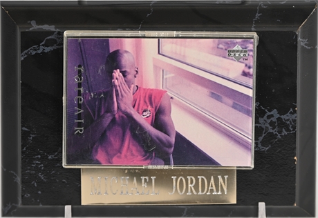 Michael Jordan rareAIR Card Display