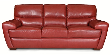 Premium Full Grain Leather Sofa
