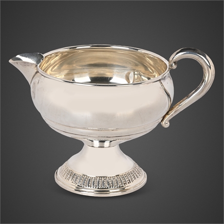Sterling Silver Weighted Footed Bowl – 100.61g, Marked Sterling