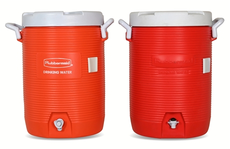 Rubbermaid 5 Gallon Team Coolers