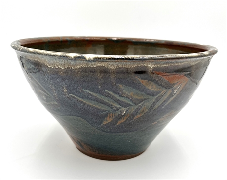 LARGE GLAZED BOWL