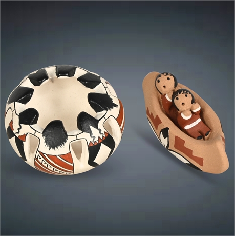 Miniature Native American Pottery Collection