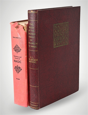 2 Occult Books – Abramelin the Mage & History and Practice of Magic