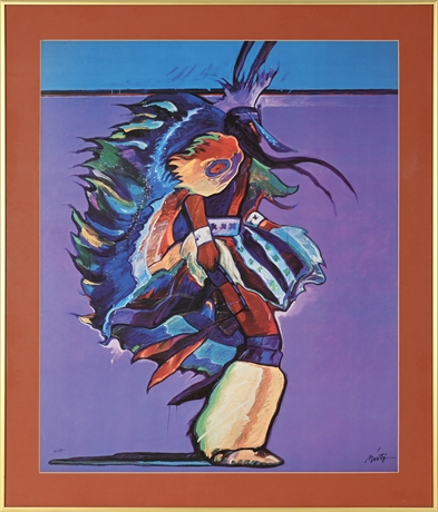 John Nieto 'Fancy Dancer' Signed Print