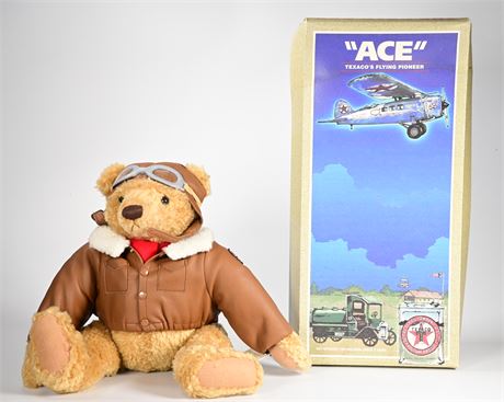 Ace Texaco Flying Pioneer Bear