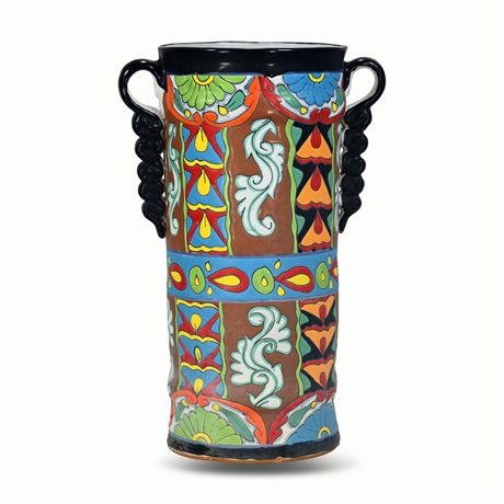 Talavera Floor Vase or Umbrella Stand