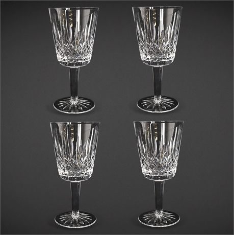 7" Waterford® Lismore Crystal Wine Glasses — Set of 4