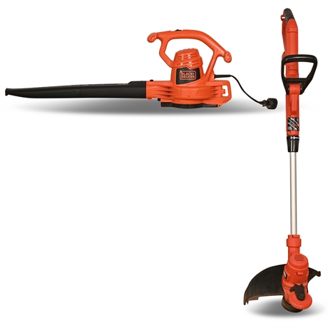 Black & Decker Weed Trimmer and Blower Set