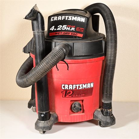 Craftsman 12 Gallon 4.25 HP Wet/Dry Vac