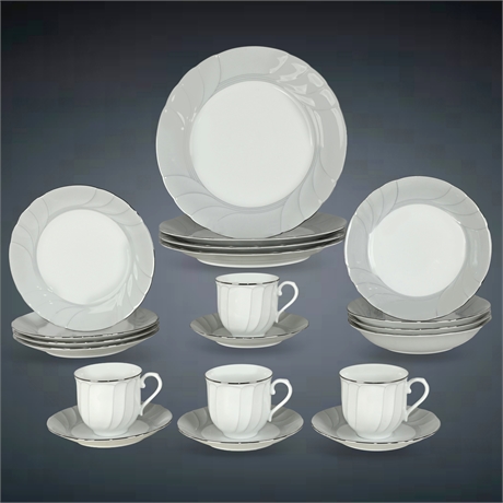 Mikasa "Prelude" 20-Piece Dinnerware Set, Service for Four