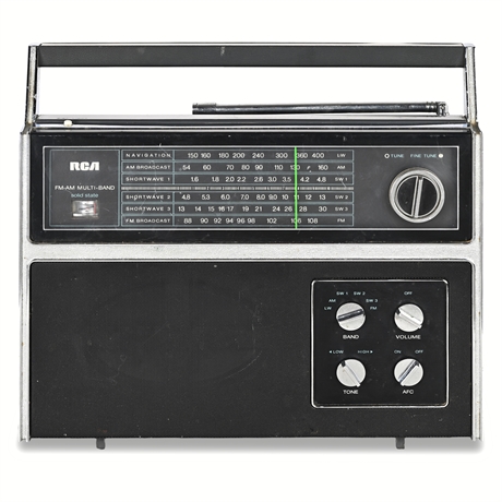 RCA RZM 195E Multi-Band Solid-State Radio, Working