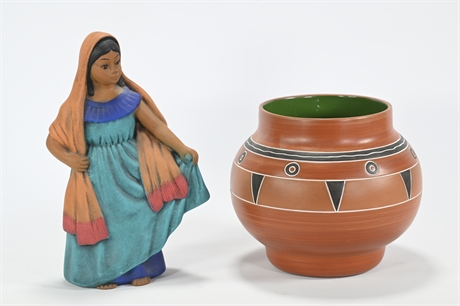 Decorative Pottery From Mexico