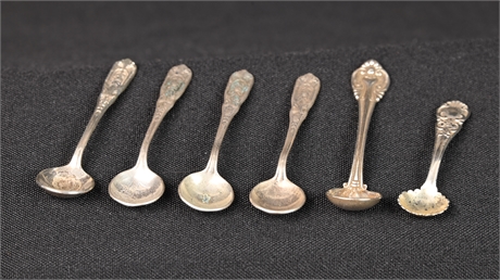 Antique Sterling Salt Spoons