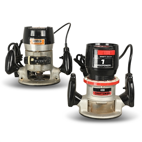 Pair Craftsman Routers