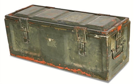 Vintage 1953 Military Ammo Box for 2.25" Rounds