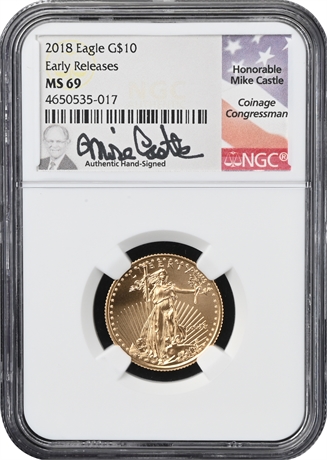 2018 $10 Gold Eagle (Early Releases)