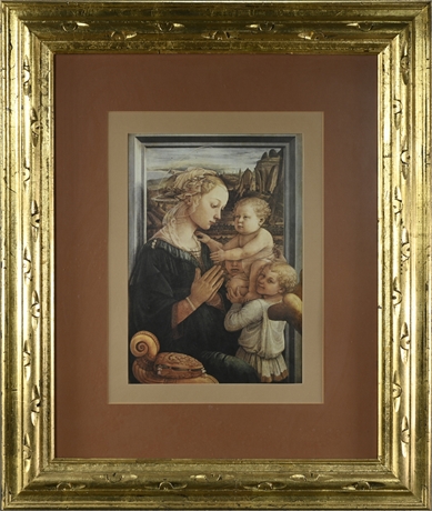 Madonna and Child Framed Print