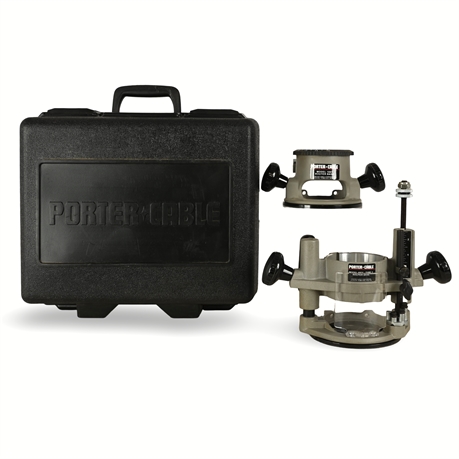 Porter-Cable Router Base Set with Hard Carry Case – Model 1001 & 6931