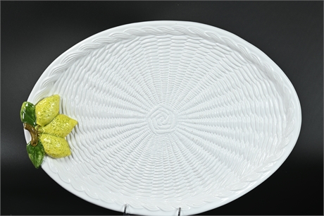 Valli Ceramiche Lemon Serving Platter