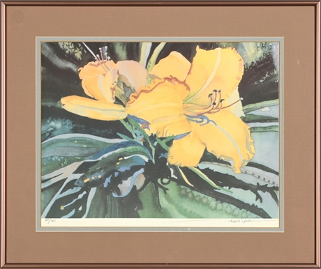 Fleur L. Long 'Lemon Frost' Limited Edition Print